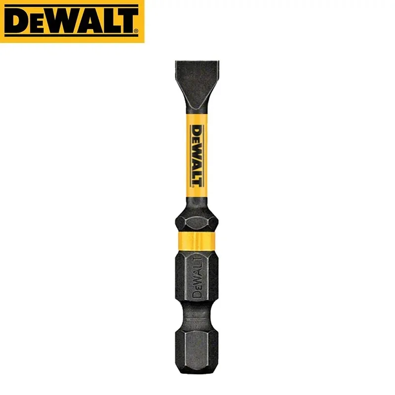 DEWALT IMPACT READY 8-10 Slotted Flextorq Power Bit 1/4 Shank S2 Steel 2 in Length Drill Bits Power Tool Accessories DWA2SL8IRB