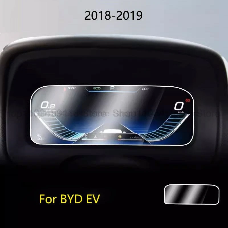 

Защита экрана из ТПУ для BYD TANG EV 2018-2022 12,3 дюйма, аксессуары для приборной панели автомобиля, против царапин