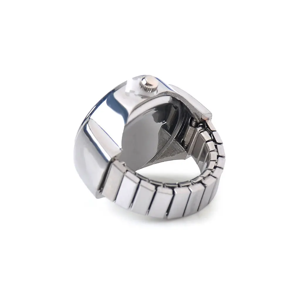 2-teilige Paar-Ringuhr für Mädchen, intelligente Mini-Uhren, Paare, Männer und Frauen