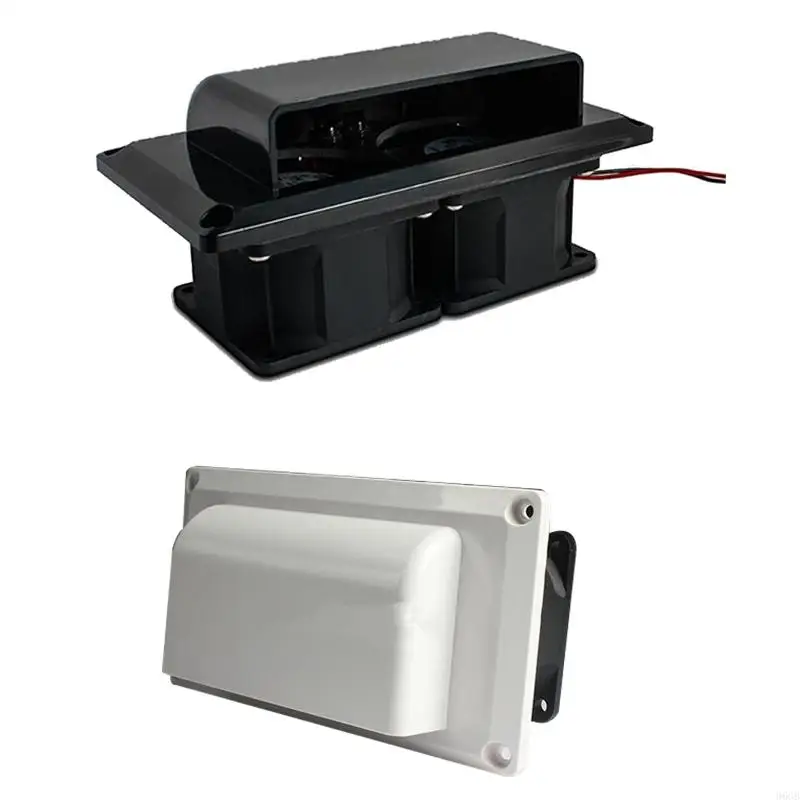 

96GB Car Exhaust Fan Side Mounted Air Outlet 12V Roof Vent Fan Silent Energy Saving for Home Trailer Travel