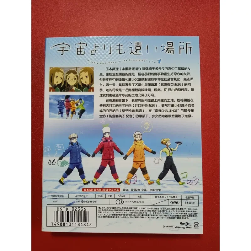 Blu-ray disc farther than the universe high definition movie collection