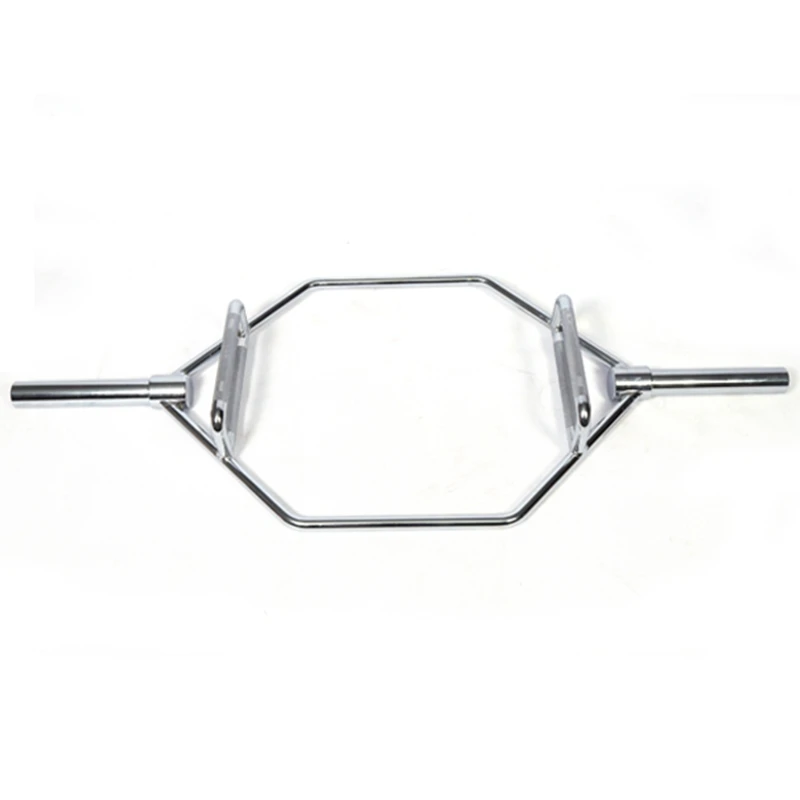 New Arrival Most Popular Hex Design Galvanized Barbell Ez Curl bar for Fitness