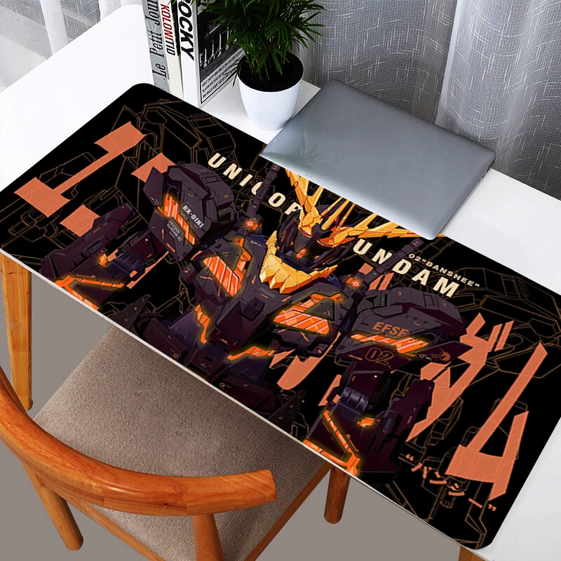 Mouse Pads Gundam Mouse Pad Large Gamer XXL Keyboard Desk Mouse Mat Carpet Rubber Tapis Souris Gaming Notbook Mousepad Gifts