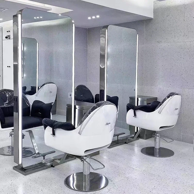 

Aesthetic Chair Owl Wheel Professional Massage 2024 Multifunctional Beauty Salon Spa Simple Barber Free Shipping Sofa Luxury Red