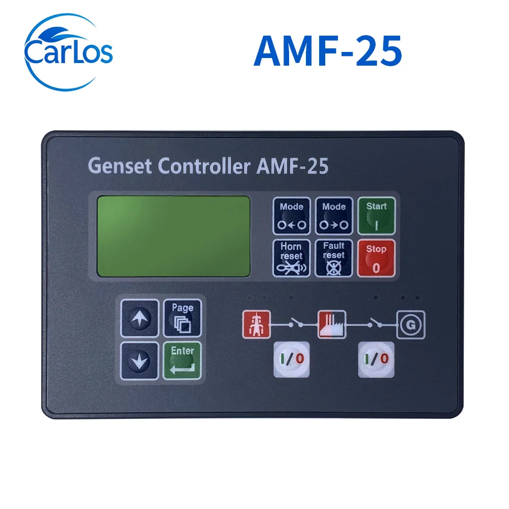 AMF20 AMF25 ATS Diesel Generator Set Controller Compatible With Original AMF-20 AMF-25