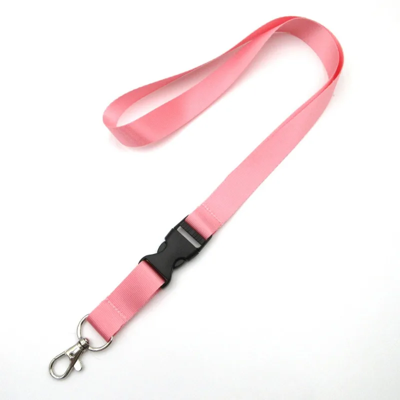 100 STKS Gratis Aangepaste Lanyard Aangepast Patroon/LOGO Hals Hangend Touw Kleurrijke Afdrukken DIY Bandjes 2 CM Breedte