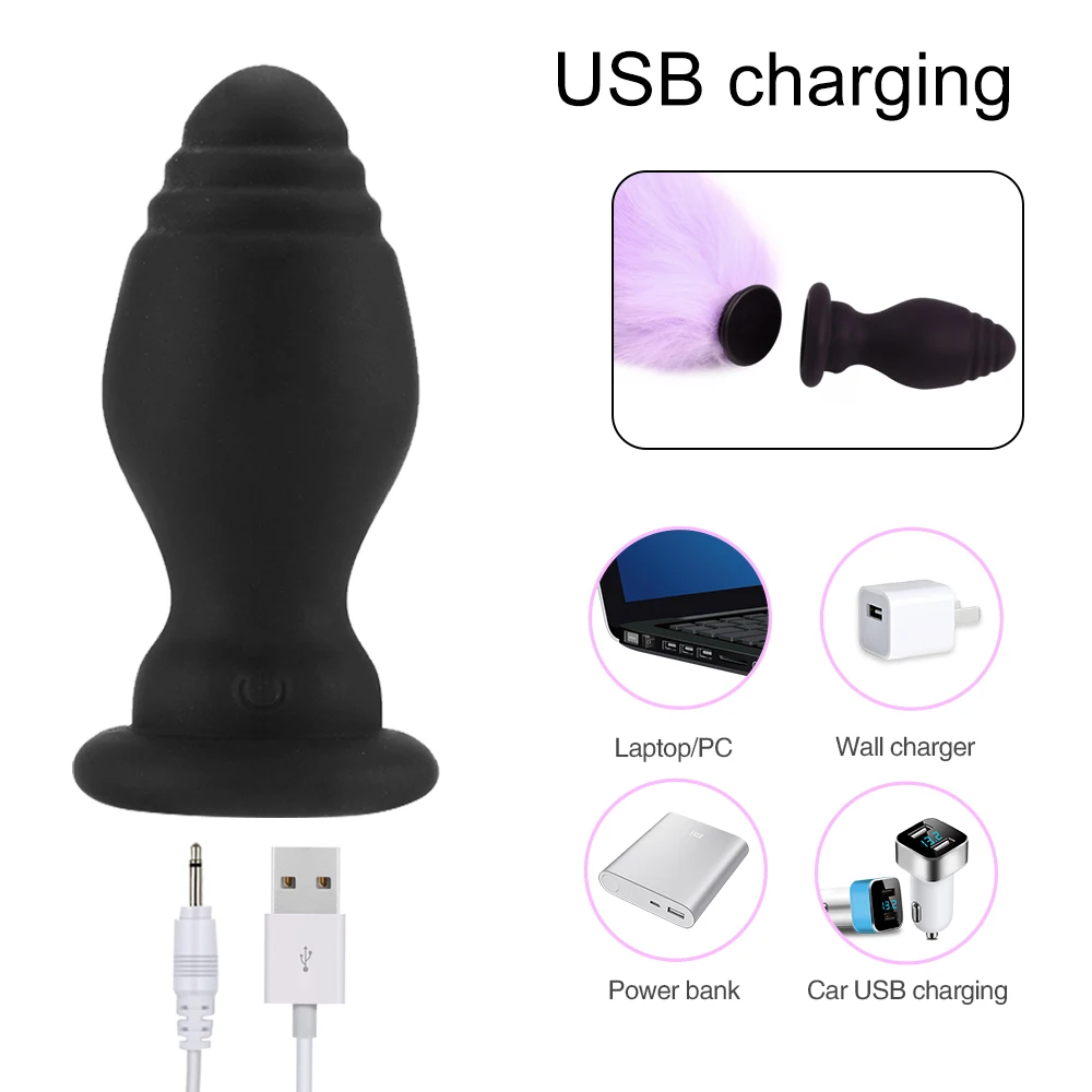 Fox Tail Anal Plug Butt Plug Silicone Adult Anal Sex Toys for Women Couples Men Adults Games Anus Stimulate Toys For Adults 18