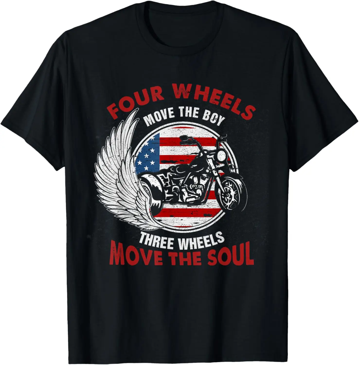 

Triker Motorcycle Trike Three Wheeler Motortrike Quote T-Shirt Motorcycle
