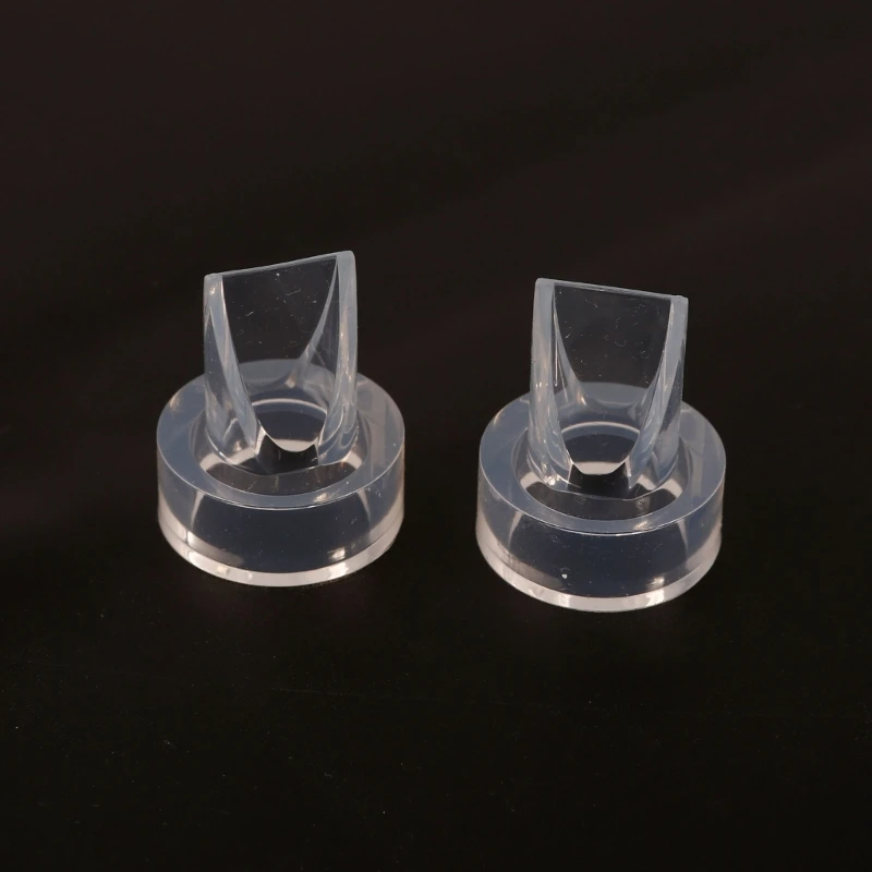 Flange Inserts for Wearable Breast with Silicone Diaphragm & DuckbillValve