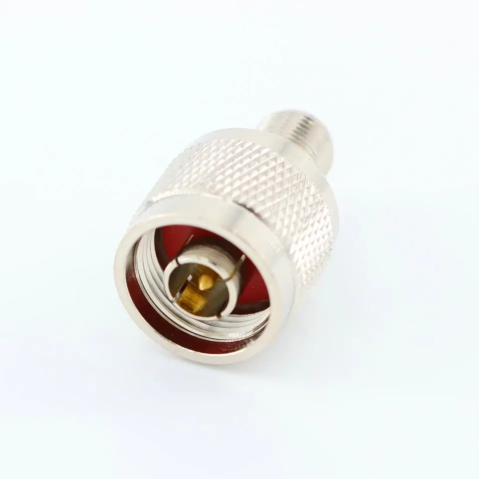 N Male to Inch F Female Coaxial Adapter Full Copper Connector for Antenna Analyzer Router Enhancement System