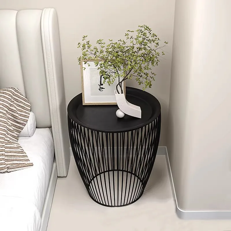 New Coffee Table Modern Design Durable Metal Frame Living Room Apartment Bedroom Furniture
