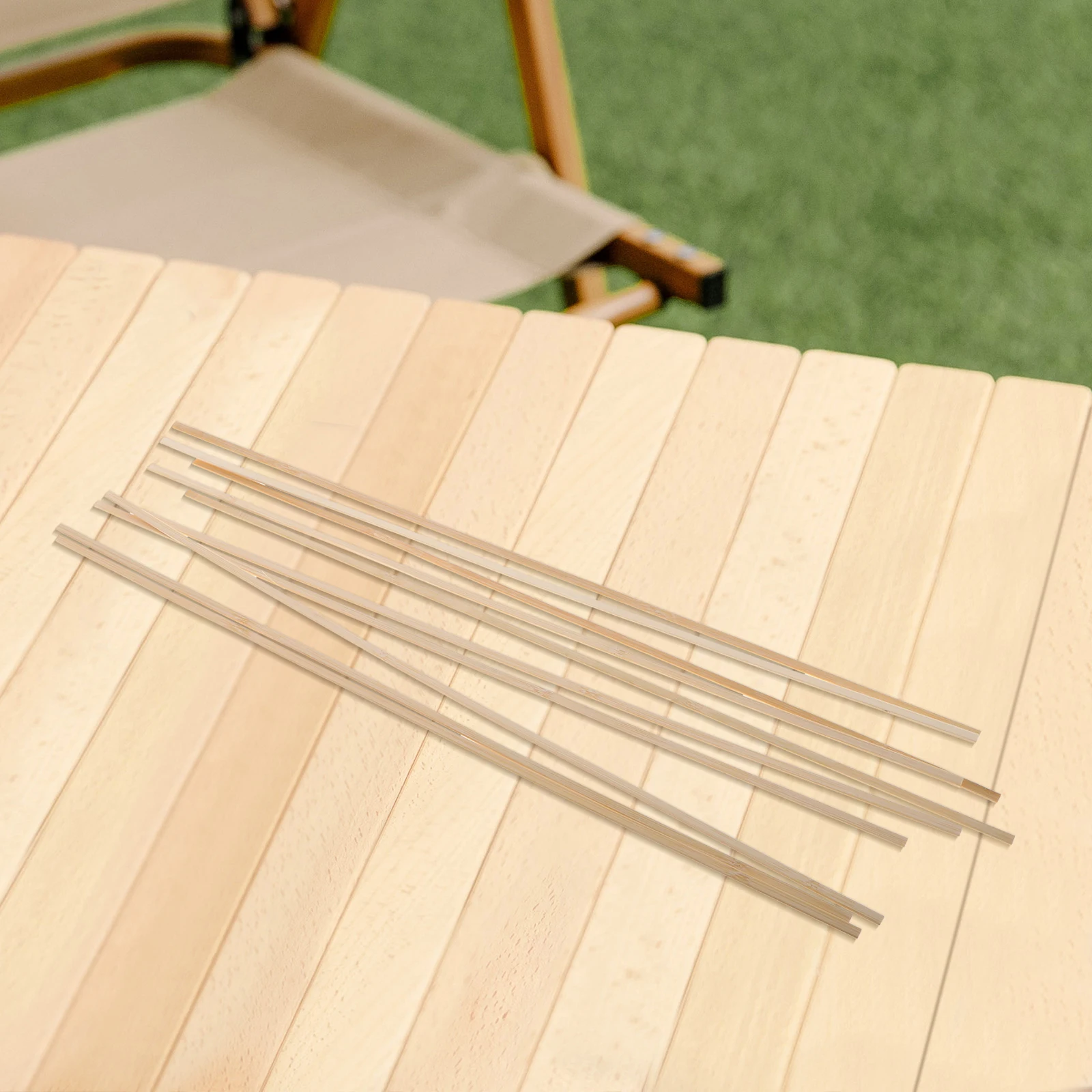 

10 Pcs Kite Materials Bamboo Diy Sticks Handheld Lantern Poles Craft Supplies Strips Rods