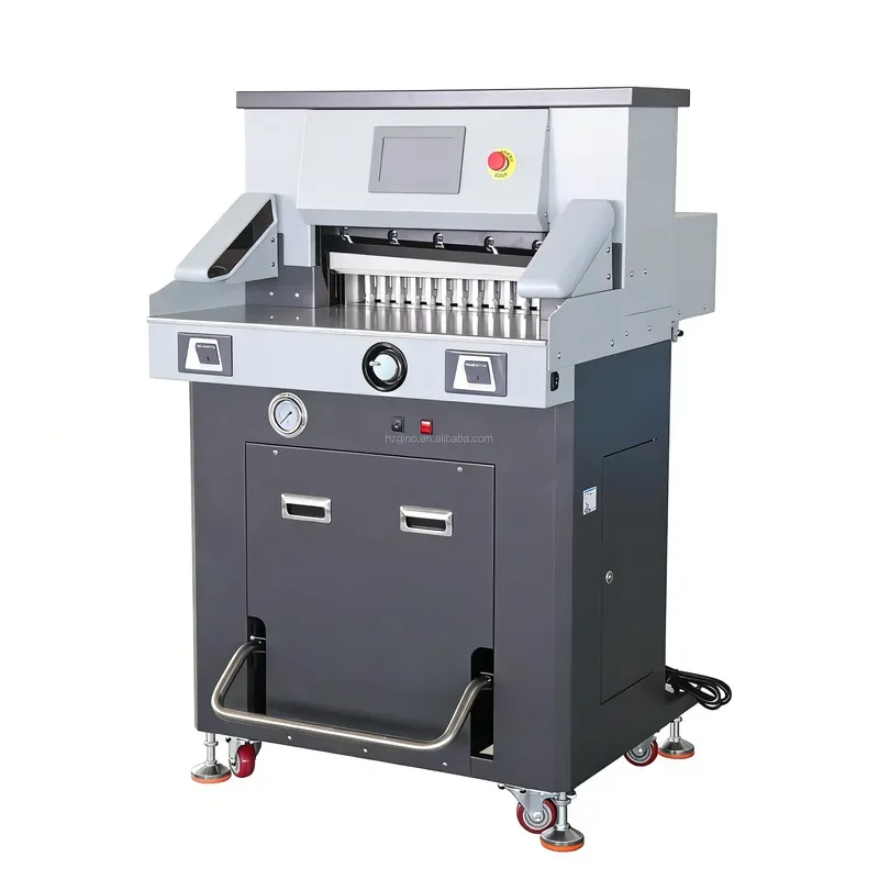 H490TV7 Automatic Industrial Electric Guillotine Paper Cutter Hydraulic Paper Cutting Machine Post Press Equipment