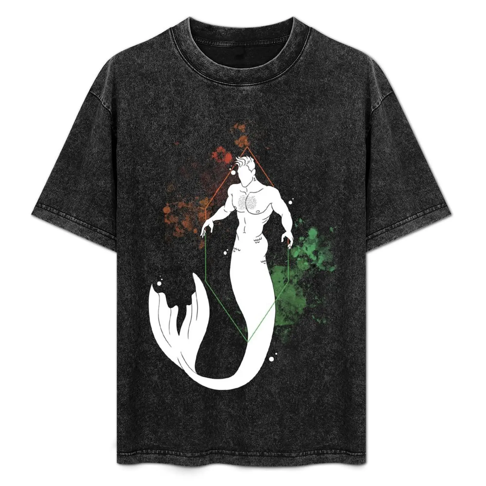 Merman (Paul) T-Shirt rapper graphic tees hippie clothes Short sleeve tee designer shirts mens t shirts casual stylish