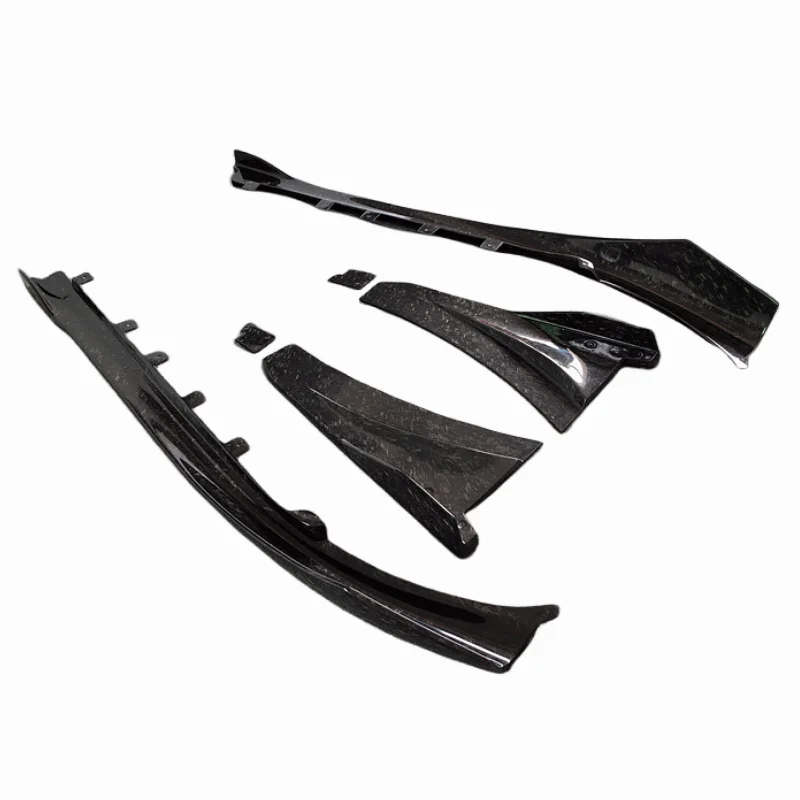 

Used for BMW I8 Body Kit EB Style Carbon Fiber Forged Pattern Side Door Bumper Extension Skirt Separator Body Kit