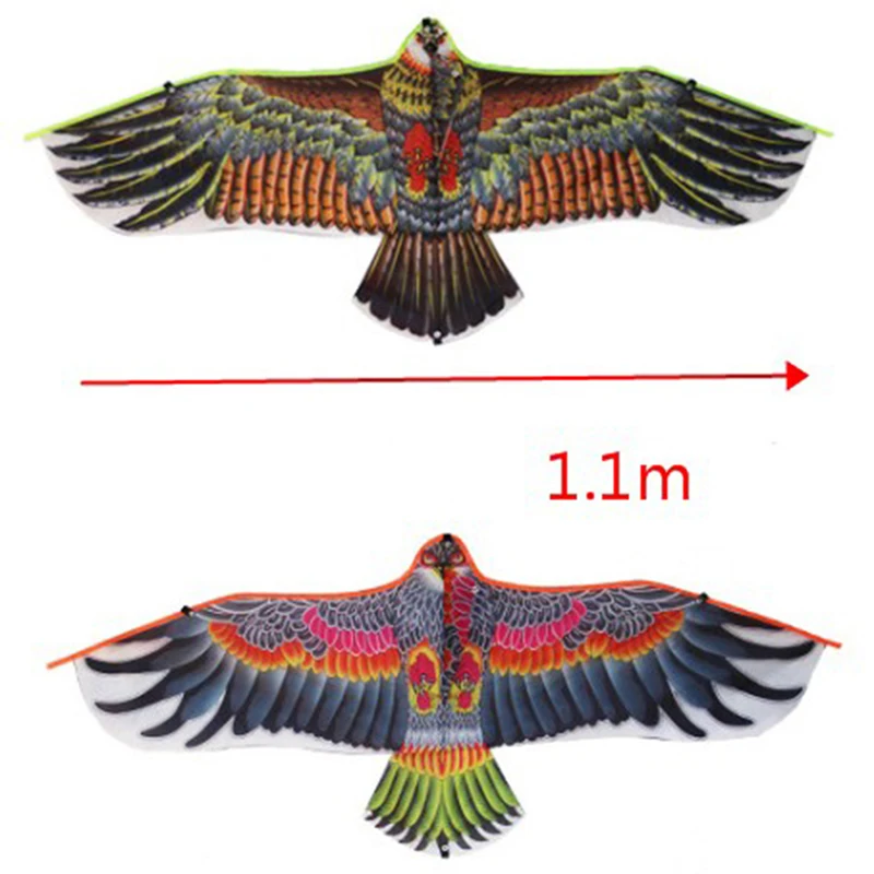 1pc/1pc + linia nowy 1.1m orzeł latawiec dzieci latający ptak latawce zabawki na zewnątrz