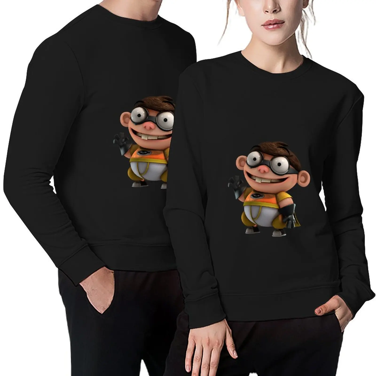 

Fanboy and Chum Chum Pullover mens clothes tracksuit men men's clothes autumn clothes anime sweatshirt