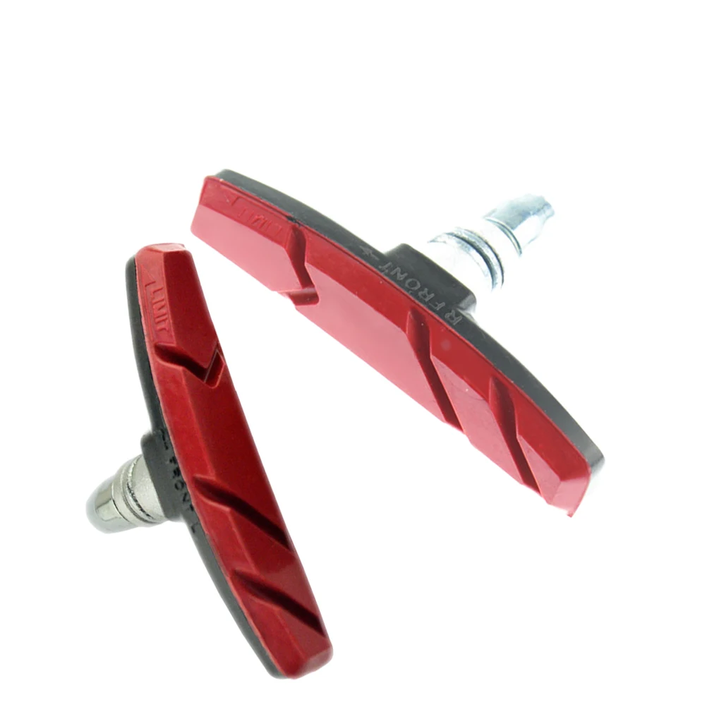 

Mountain Replacement Sturdy Rubber Steel Water-Proof Compatible Front Brake Shoes for Road Bike