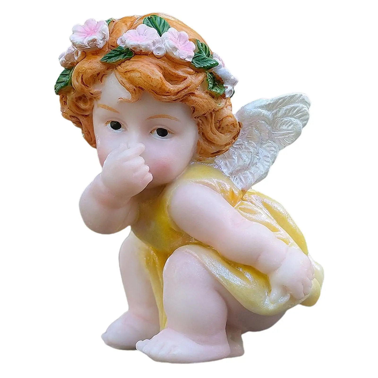 Holding Nose Bathroom Statue Toilet Humorous Crafts Decorative Shelf Art Accessories Cute Quirky Resin Ornament Vulgar Figurine