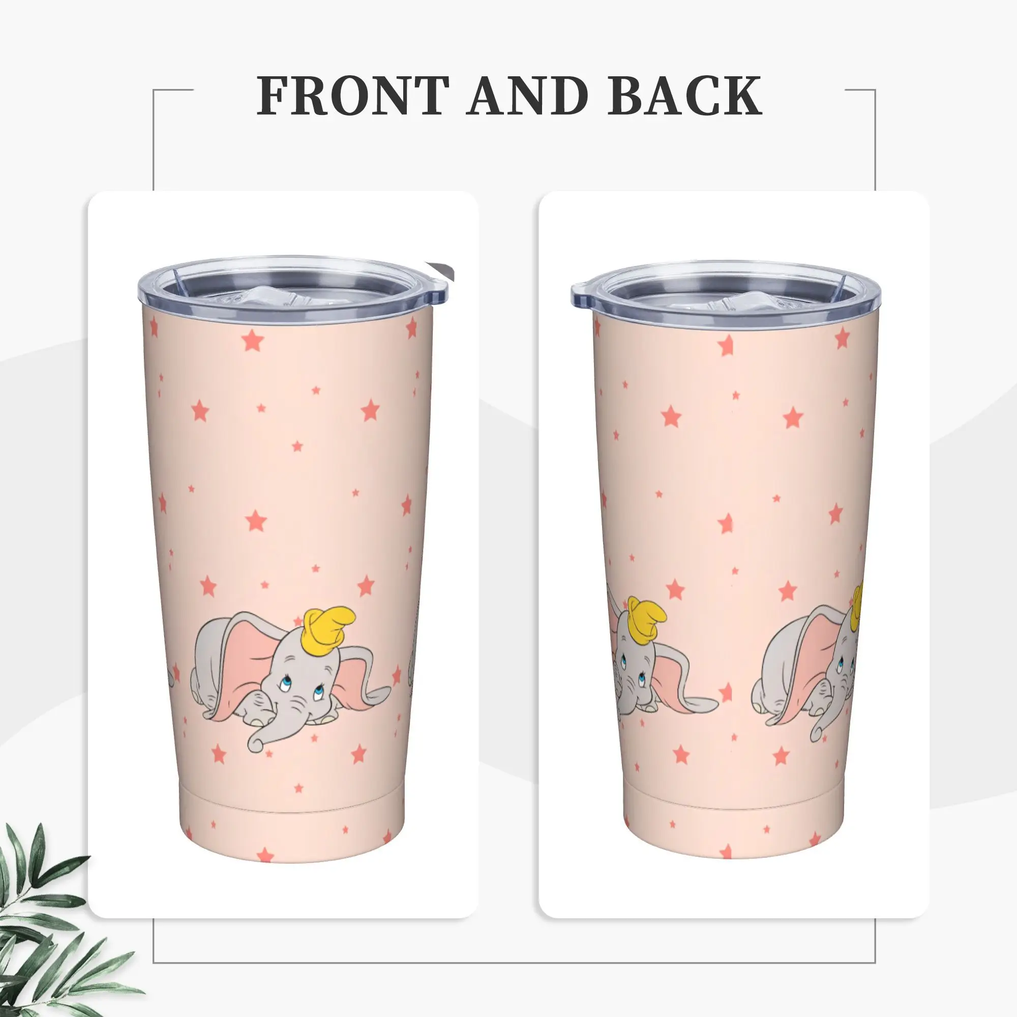 

Стакан из нержавеющей стали Dumbo, термочашки, герметичные автомобильные кружки для горячих напитков, дорожная бутылка для воды на заказ