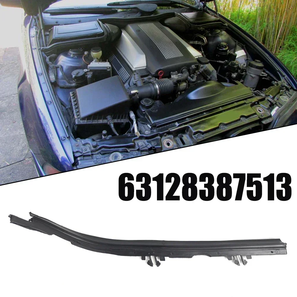 

E39 Headlight Seal Strip Car Headlight Gasket Made Of ABS Material Non-deformed Design OEM Number 63128387513 Black