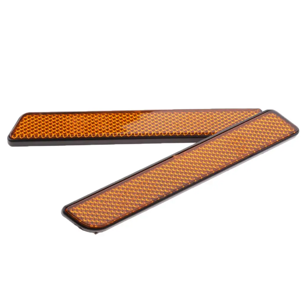 Reflector de pata de horquilla delantera, 2 uds., para deslizador de pierna inferior, cola suave