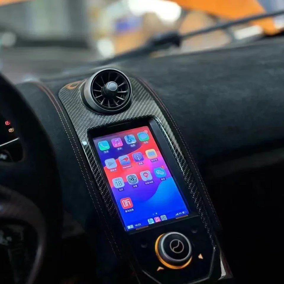 AZTON CarPlay HiCar Android Auto Kit For  MP4 12C 650s Keep Original Screen Remain Plug and Play