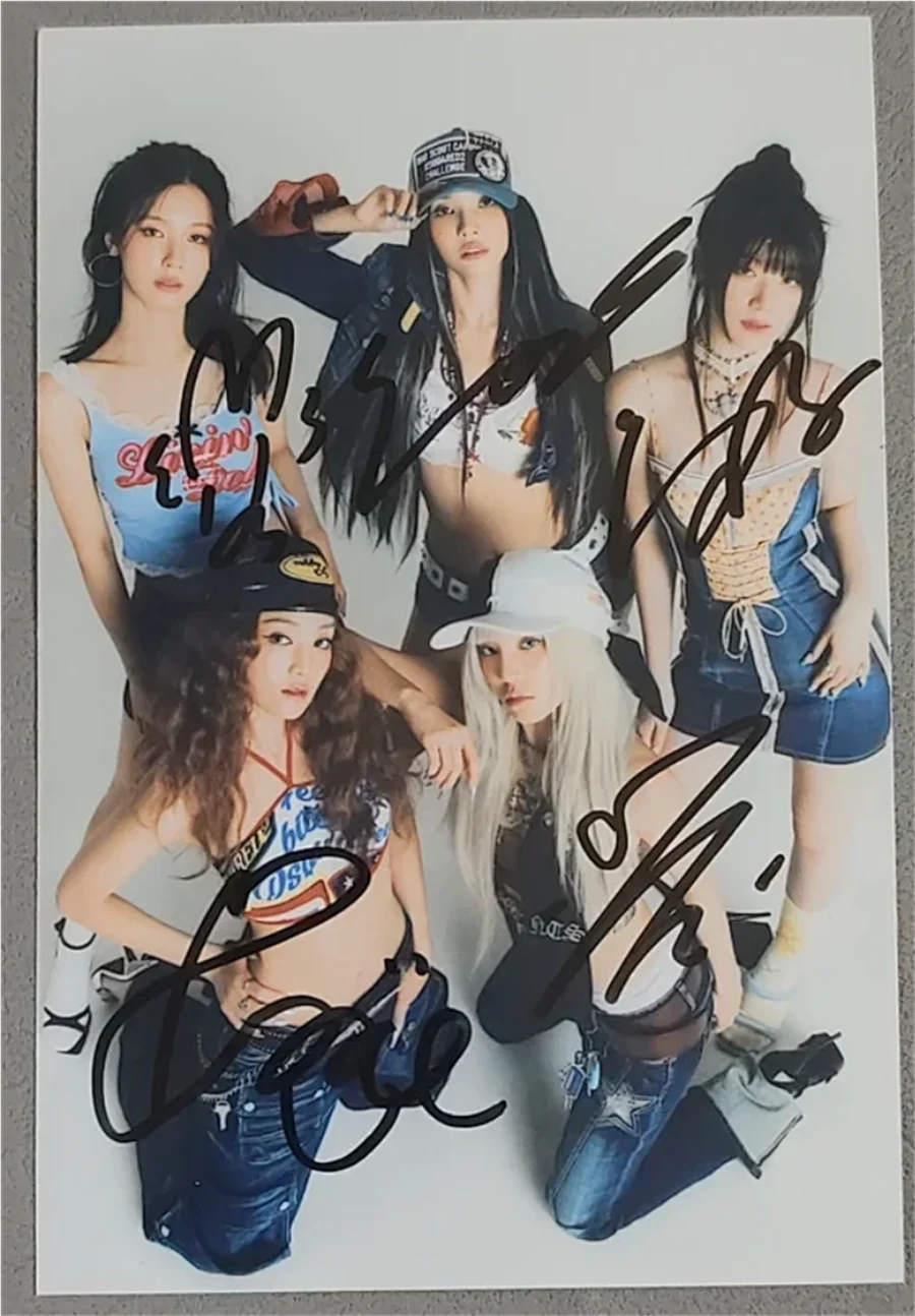 Signed Photo GI (G)I-DLE Mini7 I SWAY Cho Mi Yeon Minnie Jeon Soyeon Song Yuqi Yeh Shuhua Hand Autographe Photocard