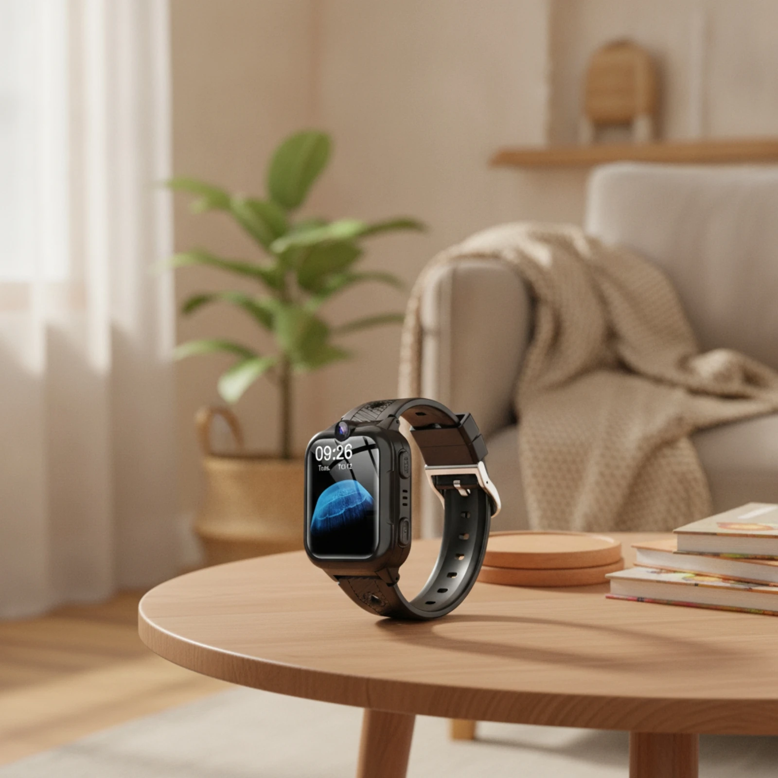 Phone Watch Crisp Display Smartwatch with Camera Smartwatch with Touchscreen Rechargeable for Children, Emergency, School