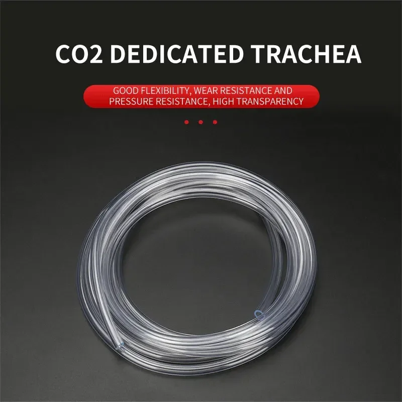 2m DIY Aquarium Planted Tank CO2 System Tube for CO2 Generator System Kit D501 D301 Accessoriers