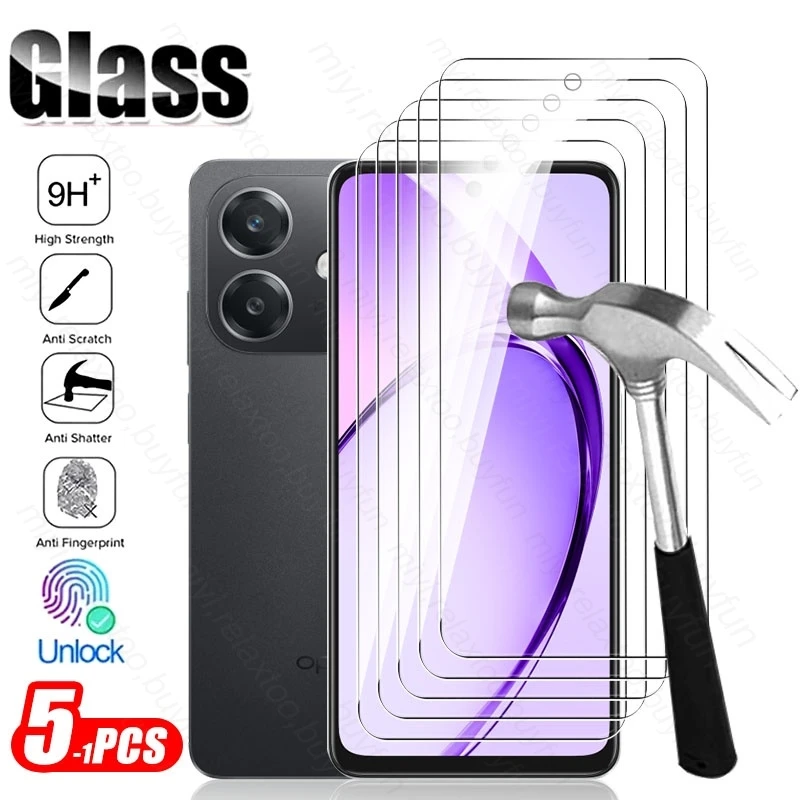 5-1Pcs Protective Glass Case For Oppo A40 A40m 4G 9H Screen Protector Tempered Glass Cover OppoA40 OppoA40m Opo A 40 m 40m 40A