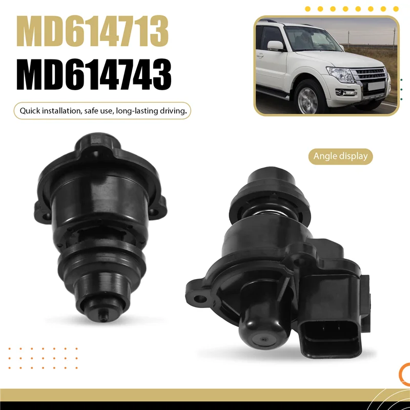 Válvula de control de aire en reposo para coche MD614918 MD628019, para Mitsubishi Pajero Delica Freewa Hyundai Freeca