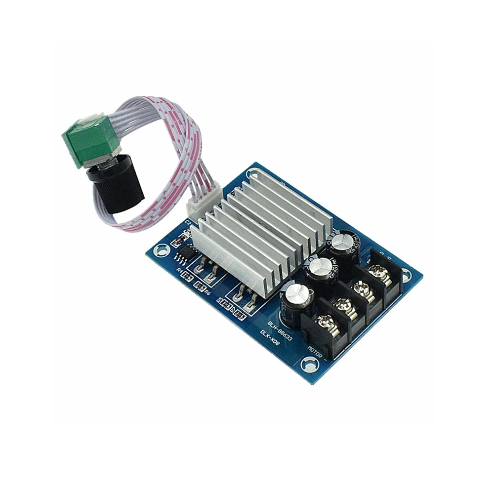 PWM DC Motor Governor 12-24V Motor Speed Controller 30A Adjustable Brush Motor Speed Controller Regulator