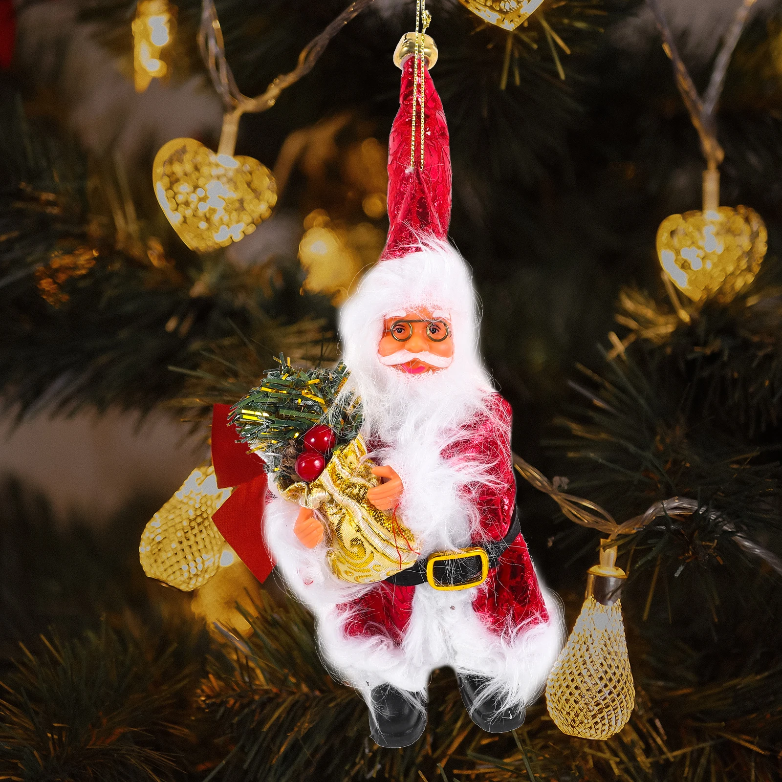 

Musical Santa Claus Festive Christmas Toy Electric Clause Kids Window Gift Dancing Moving Figure Plastic Singing