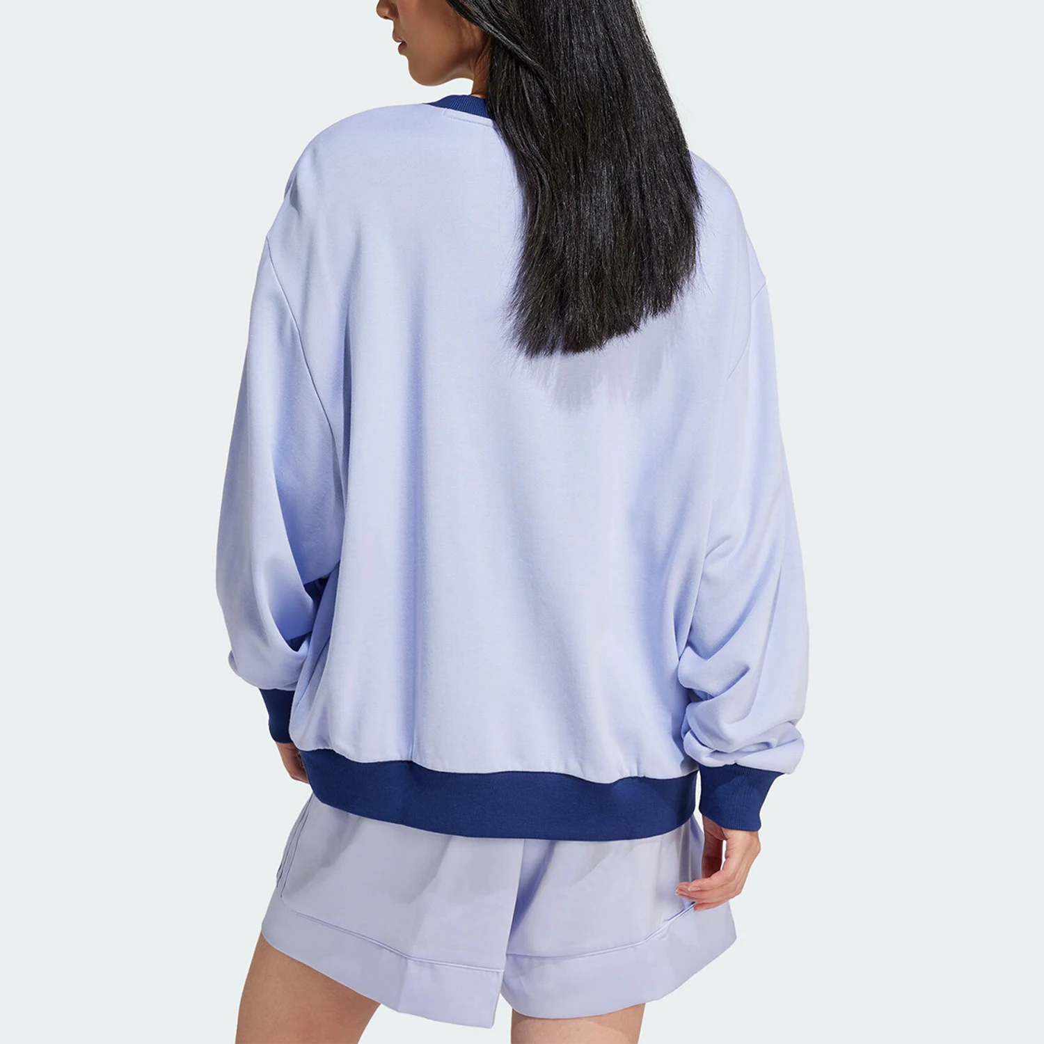 هوديي نسائي فضفاض مطبوع من Adidas VRCT SWEAT IT4271 #3