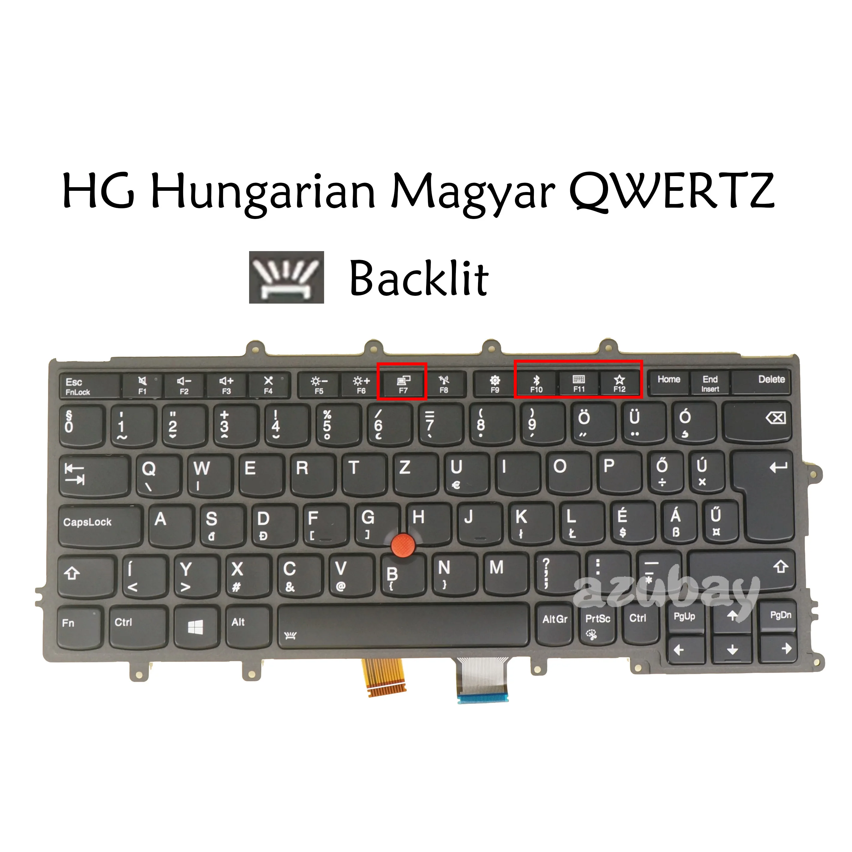 Backlit Keyboard for Lenovo ThinkPad X270 X260 X250