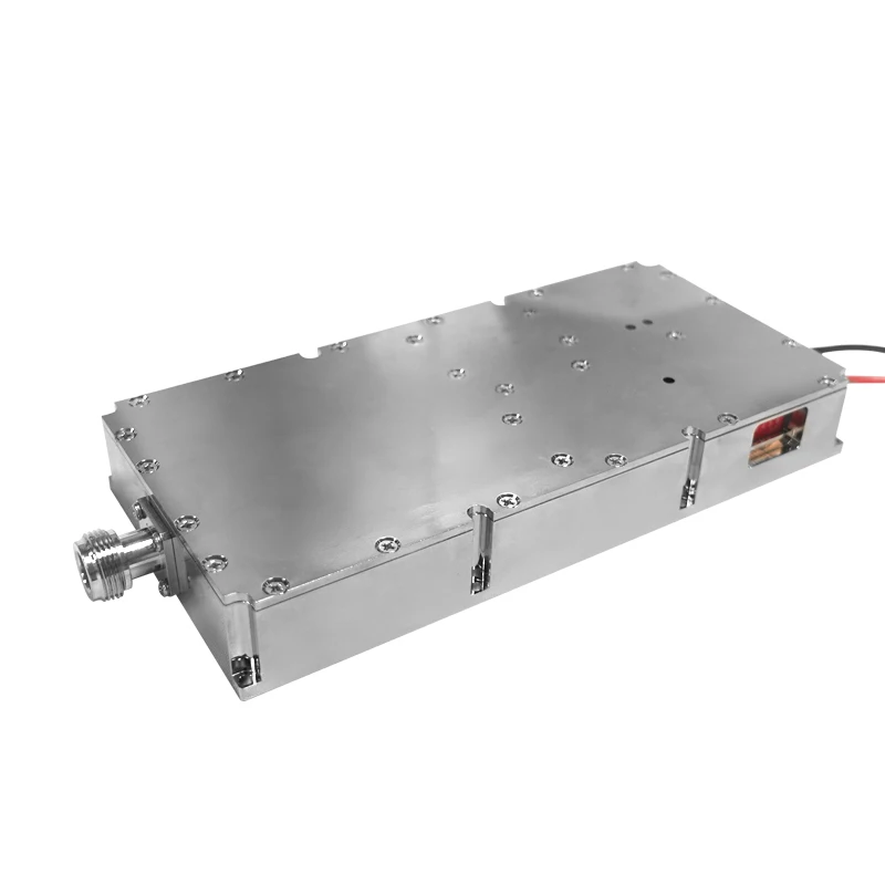 Forte Poder Anti Drone Módulo, Sinais Analógicos, UAV Contramedida, Niquelamento, Amplificador de Potência Avançado, 100W, 5.2G, 5.8G