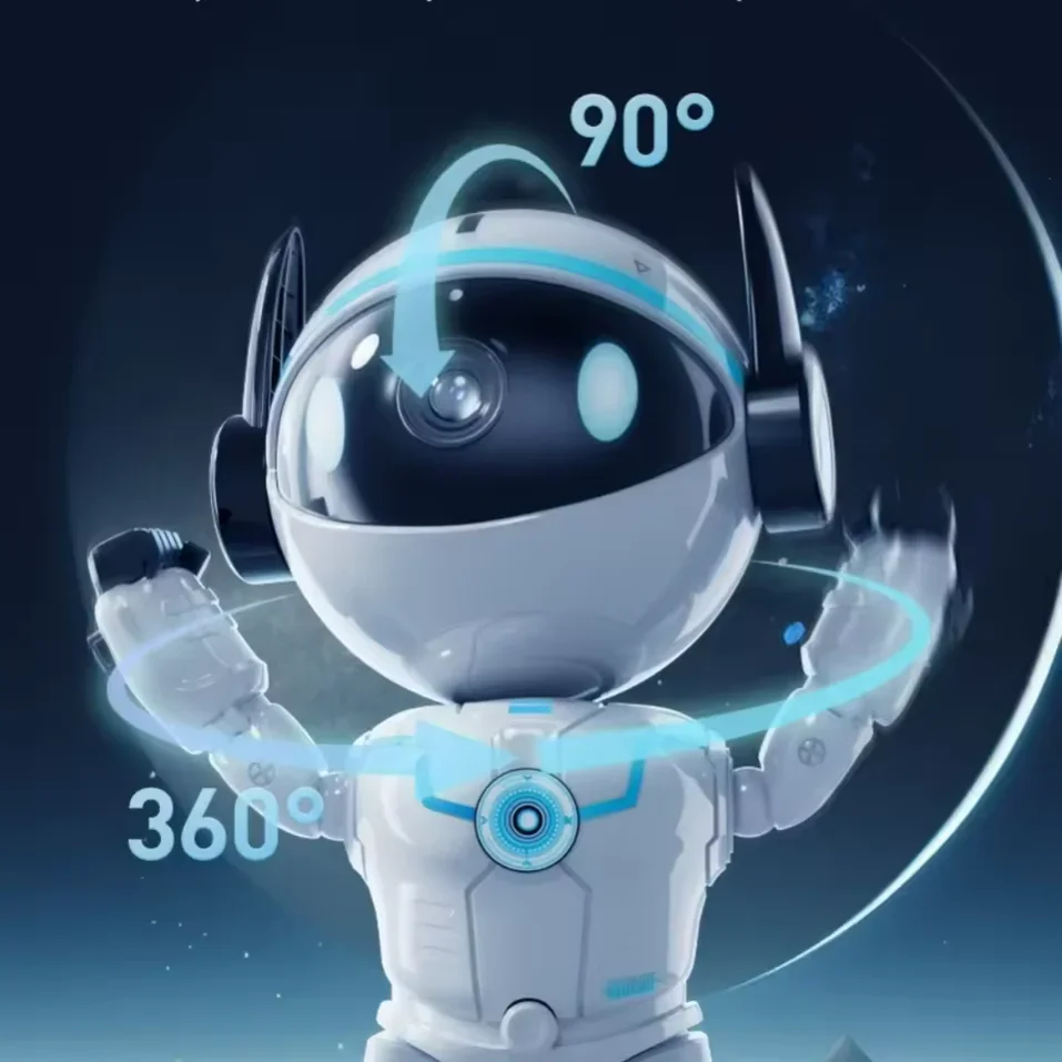 

Robot Camer Wifi 3MP Indoor Home Security Camer Night Vision Two Way Audio Auto Tracking Indoor Baby Monito