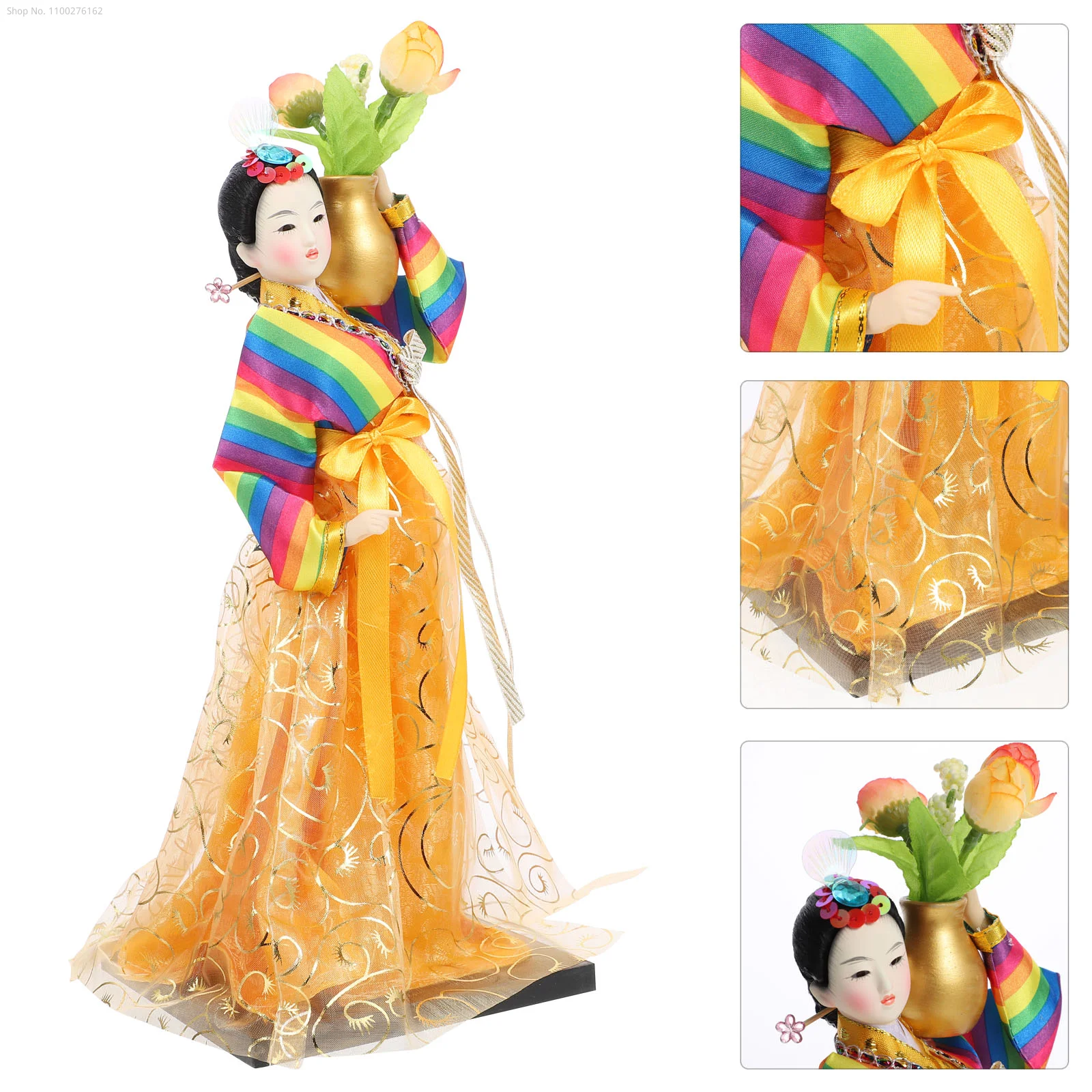 Wedding Hanbok Korean Hanbok Figurine Hanbok Figure Hanbok Figurine Geisha Girl Figurines