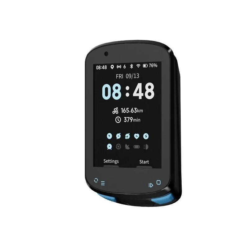 Color screen English smart cycling code meter, speedometer arrow navigation