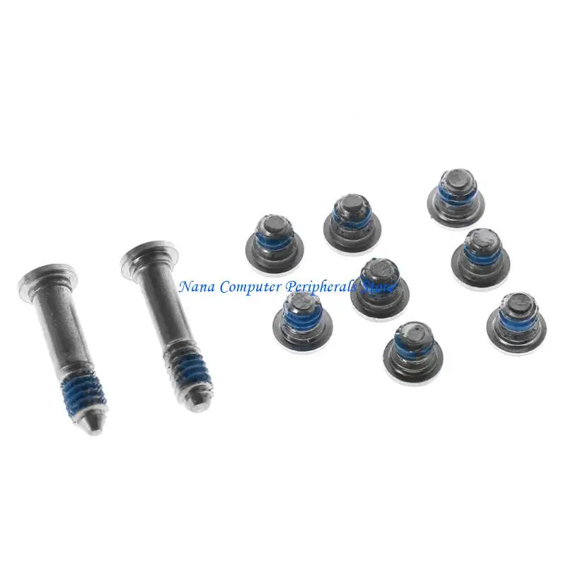 

F68C 10pcs Laptop Computer Bottom for Case Screws Set for Macbook Air A1369 A1370 A1465 A1466 Mc503 Mc504