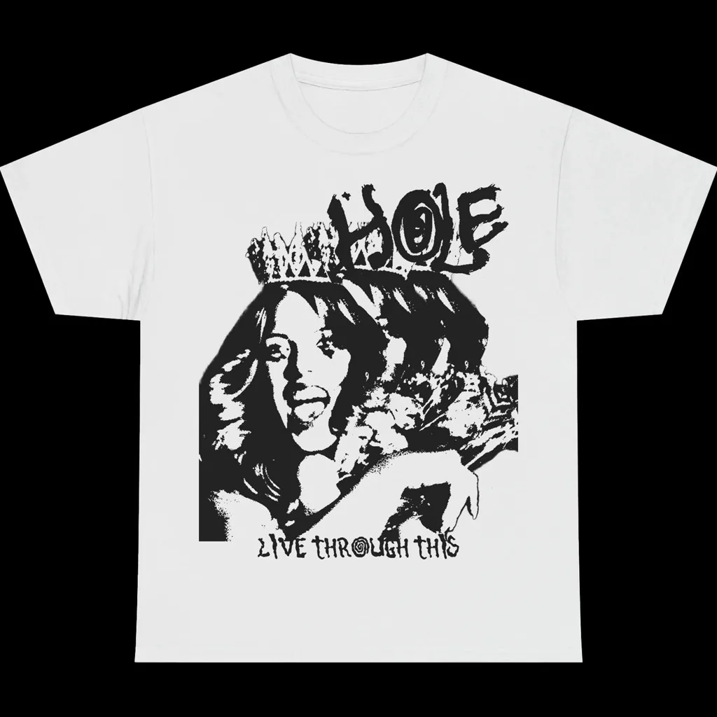 

HOLE Band artwork White T-shirt short sleeve All sizes S to 5Xl 1F927