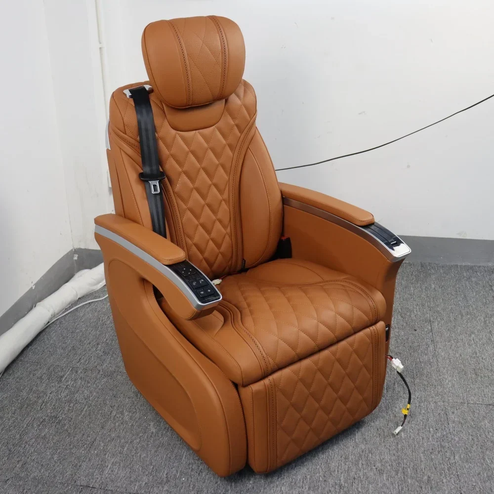 Luxury Sport Car Seat With Folding Table for MPV Good Price Van Seat
