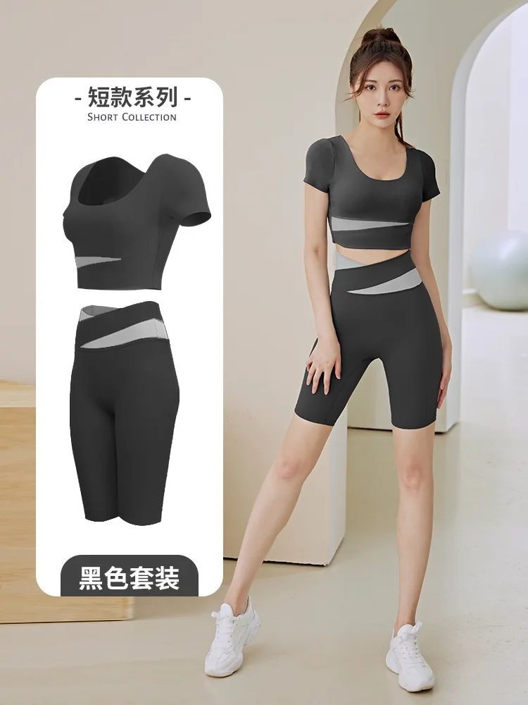 مجموعة اليوغا ملابس النساء بدلة رياضية حمالة صدر رياضية للياقة البدنية عالية الخصر سراويل رياضية رياضية 2 قطعة ملابس رياضية للتمرين ملابس رياضية
