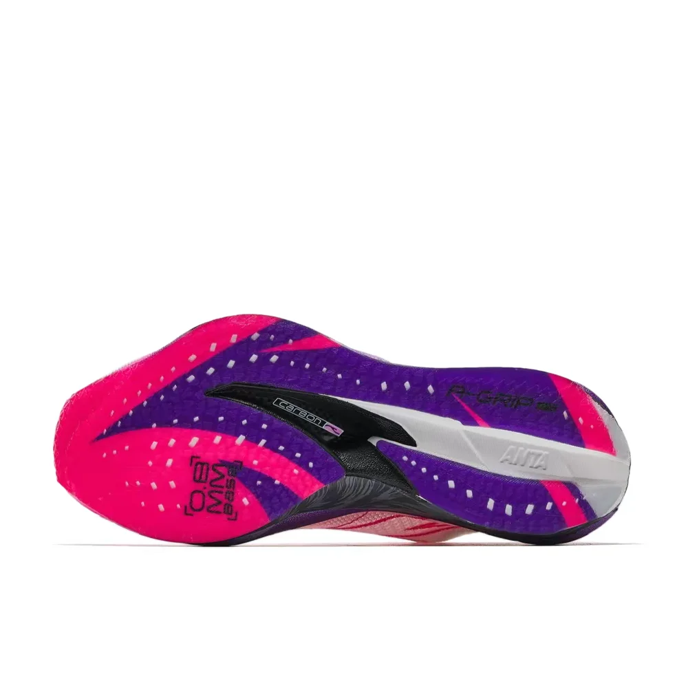 Anta C202 6.0 PRO Round-Toe Lace-Up Comfortable Low-Top Fashionable and Versatile Marathon Racing Shoes (Men's) 112445571-10