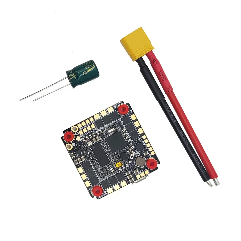

Контроллер полета F411 AIO MPU6500 30A 45A BLHELI _S BLS ESC 2-6S для гоночного дрона FPV 25,5-26,5 мм