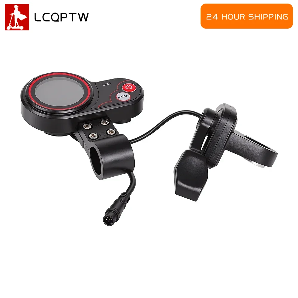 

LT01 LCD Display Throttle Assembly for Kaabo Mantis Wolf Warrior Electric Scooter 6Pin Waterproof Dashboard Replacement Parts