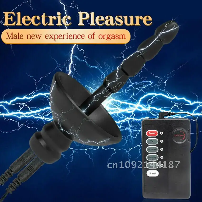 صدمة كهربائية القضيب Bdsm تحفيز الحصان العين قضيب السلامة سيليكون الرجال اللعب القسطرة تردد الإحليل 4 طرق الكبار المكونات الجدة