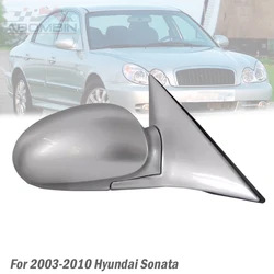 WZAUTO Car Door Rearview Mirror Assembly Outside Rearview Side Mirror Assy For Hyundai Sonata 2003-2009 Models