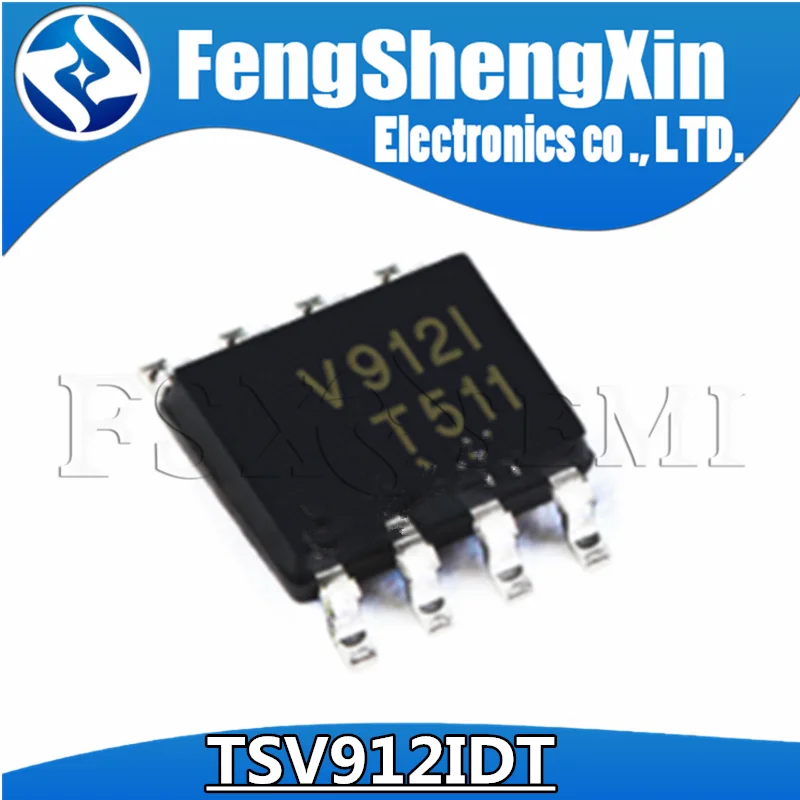 

10pcs TSV912 TSV912ID V912I TSV912IDT SOP-8 IC Chips